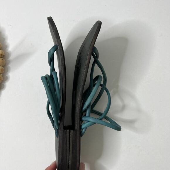 Free People Kayla soft strappy sandals Sz 37.5 - Picture 4 of 8